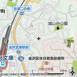 神奈川県横浜市金沢区谷津町40-43周辺の地図