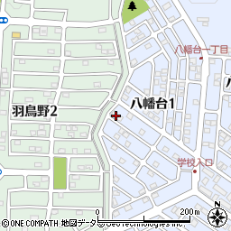 〒292-0814 千葉県木更津市八幡台の地図