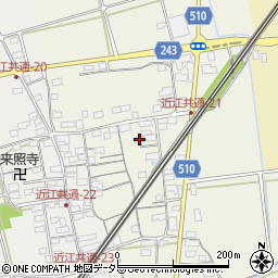 滋賀県米原市顔戸1664周辺の地図