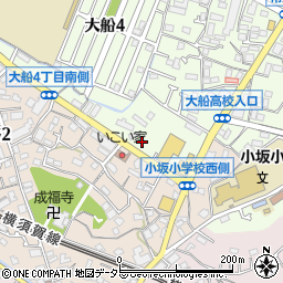 大船中央交通株式会社周辺の地図