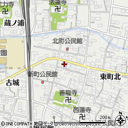 愛知県一宮市木曽川町黒田西町北7周辺の地図