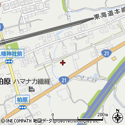 滋賀県米原市柏原208周辺の地図