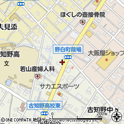 愛知県江南市古知野町熱田10周辺の地図