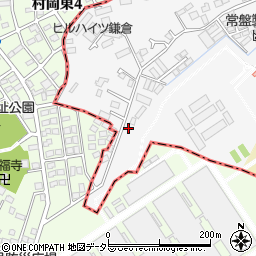 神奈川県鎌倉市植木809周辺の地図