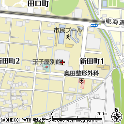 大垣市民会館周辺の地図