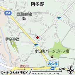 静岡県駿東郡小山町吉久保110周辺の地図