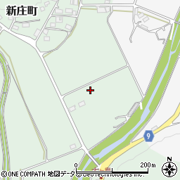 京都府綾部市新庄町東周辺の地図