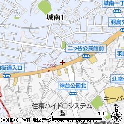 有限会社湘南江ノ島ダイビング周辺の地図