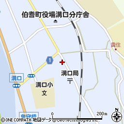 鳥取県西伯郡伯耆町溝口435-1周辺の地図