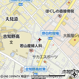 愛知県江南市古知野町熱田20周辺の地図