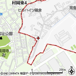 神奈川県鎌倉市植木849-1周辺の地図