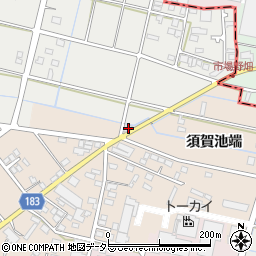 岐阜県羽島市正木町須賀赤松1周辺の地図