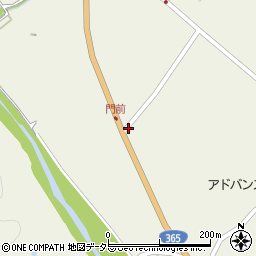 岐阜県大垣市上石津町牧田1213周辺の地図