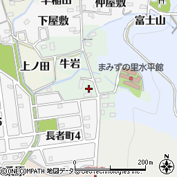 愛知県犬山市牛岩30周辺の地図