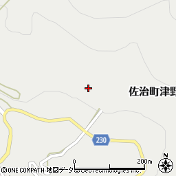 鳥取県鳥取市佐治町津野376周辺の地図