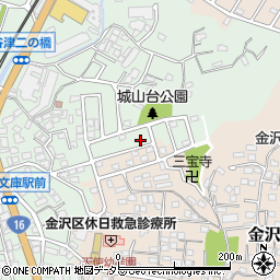 神奈川県横浜市金沢区谷津町40-29周辺の地図