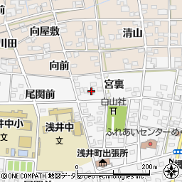 愛知県一宮市浅井町前野宮裏18の地図 住所一覧検索 地図マピオン