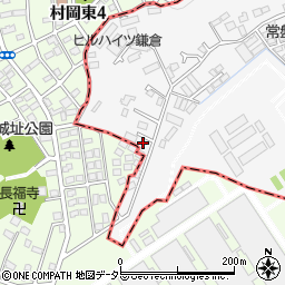 神奈川県鎌倉市植木867周辺の地図