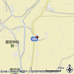 京都府綾部市小呂町小谷周辺の地図