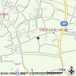京都府綾部市小畑町中安周辺の地図