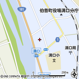 鳥取県西伯郡伯耆町溝口281周辺の地図
