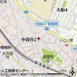 シティハウス鎌倉大船周辺の地図
