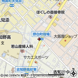 愛知県江南市古知野町熱田7周辺の地図