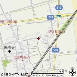 滋賀県米原市顔戸1670周辺の地図