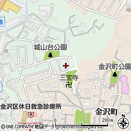神奈川県横浜市金沢区谷津町121周辺の地図