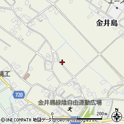 神奈川県開成町（足柄上郡）金井島周辺の地図