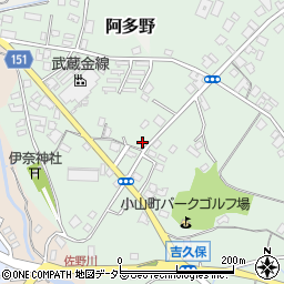 静岡県駿東郡小山町吉久保106周辺の地図