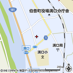 鳥取県西伯郡伯耆町溝口270周辺の地図