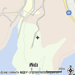 愛知県犬山市西山周辺の地図