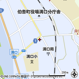 鳥取県西伯郡伯耆町溝口442周辺の地図