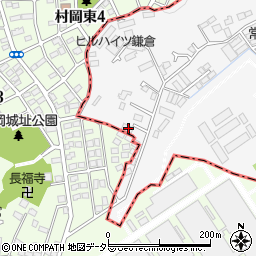 神奈川県鎌倉市植木849-2周辺の地図