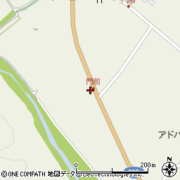 岐阜県大垣市上石津町牧田617周辺の地図