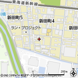 岐阜県大垣市新田町4丁目66-10周辺の地図