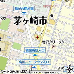 生活協同組合ユーコープ茅ヶ崎高田店周辺の地図