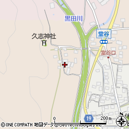 滋賀県米原市堂谷910周辺の地図