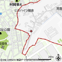 神奈川県鎌倉市植木849-7周辺の地図