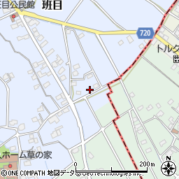 神奈川県南足柄市班目685周辺の地図