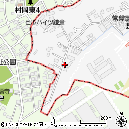 神奈川県鎌倉市植木811-1周辺の地図