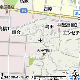 愛知県犬山市羽黒高橋郷35周辺の地図
