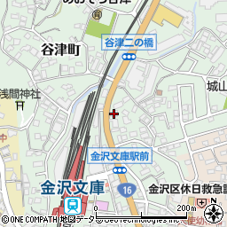 神奈川県横浜市金沢区谷津町137周辺の地図