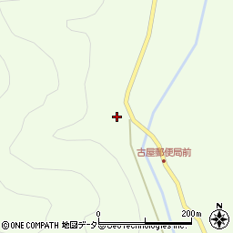 滋賀県高島市朽木古屋242周辺の地図
