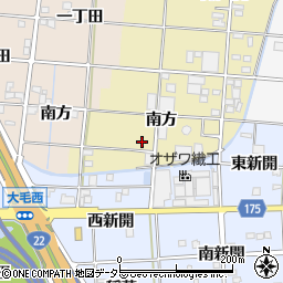 愛知県一宮市光明寺南方35周辺の地図