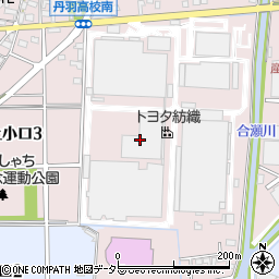 トヨタ紡織株式会社　大口工場周辺の地図