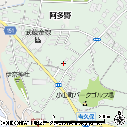 静岡県駿東郡小山町吉久保105周辺の地図