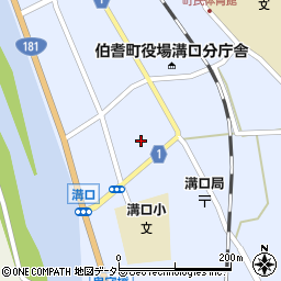 鳥取県西伯郡伯耆町溝口267周辺の地図