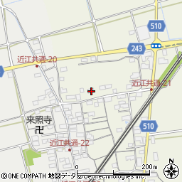 滋賀県米原市顔戸1729周辺の地図